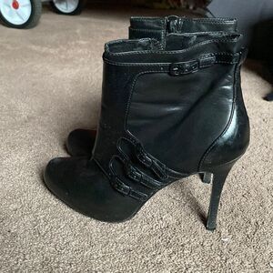 Maria Sharapova by cole Haan Nike insole leather womens boots size 8